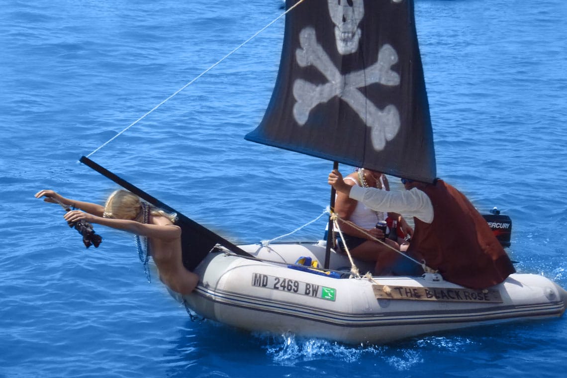 5 rules of responsible dinghy driving 